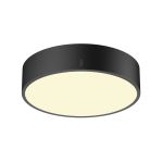 SLV Medo Pro 30 Mur et Plafonnier Aluminium Noir Rond 10W 1350lm - 930-940 CCT | IP50 - Meilleur Rendu Des Couleurs - Dimmable 