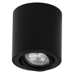 Ledvance Surface Spot Rond Noir| 80mm - Convient pour GU10