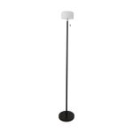 Eglo Lampadaires Salon Montapalma-L Solar Acier Noir 2W 190lm - 830 Blanc Chaud | IP54 - Dimmable - USB-C