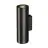 SLV Enola B Applique Murale Aluminium Noir Rond | Convient pour 2x GU10 