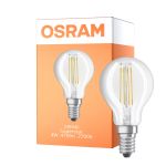 Osram Parathom Classic LED E14 Kogel Filament Helder 4W 470lm - 827/840 Zeer Warm Wit / Koel Wit | Relax en Active - Vervangt 40W