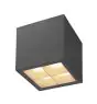 SLV Cube Aluminium Antraciet 15W 2200lm - 827-830 CCT | Dimbaar