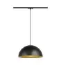 SLV Railverlichting Hanglamp Forchini M 40 1-Fase Staal Zwart | Geschikt voor 1x E27 