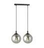 Emibig Hanglamp Cosmo Staal Zwart | Geschikt voor 2x E14 - Max 10W